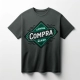 Camiseta Compra Rápida - Cinza